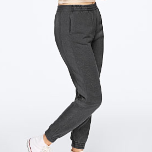 VS PINK pure black washed campus joggers - Picture 1 of 5